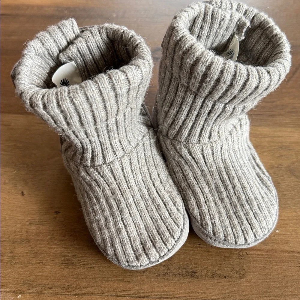 UGG Gray Baby Booties